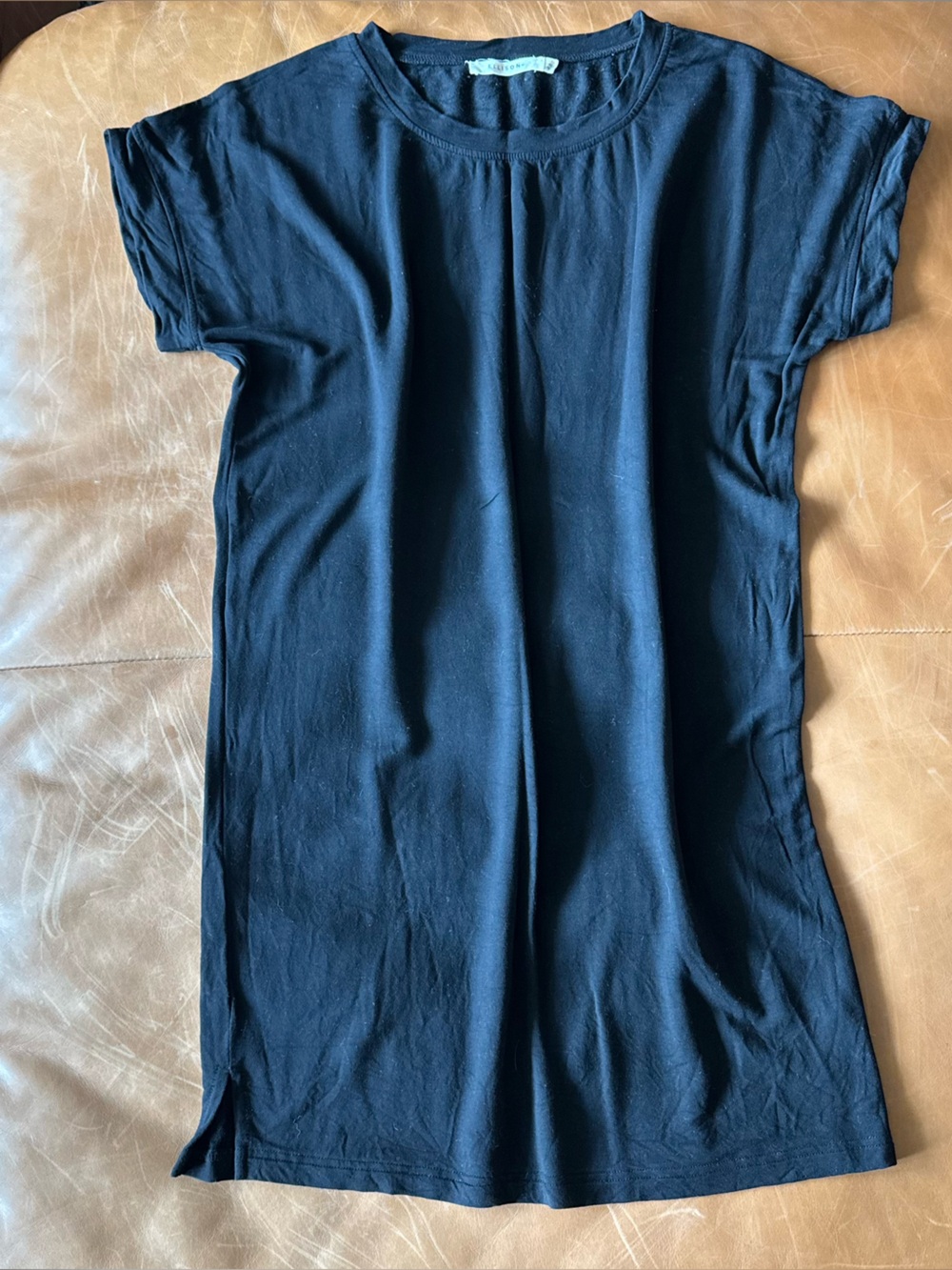Black T-Shirt Dress
